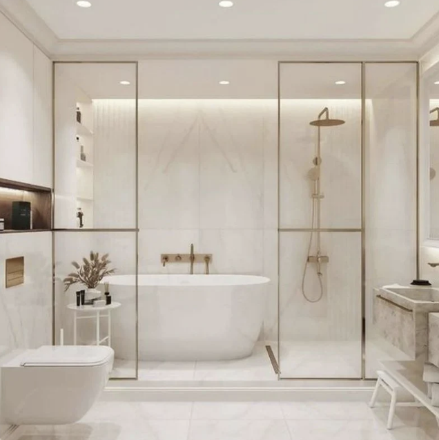 Walk In Showers Soaker Tubs
